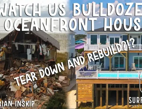 Watch as we BULLDOZE a perfectly good ocean front house to build a new one!